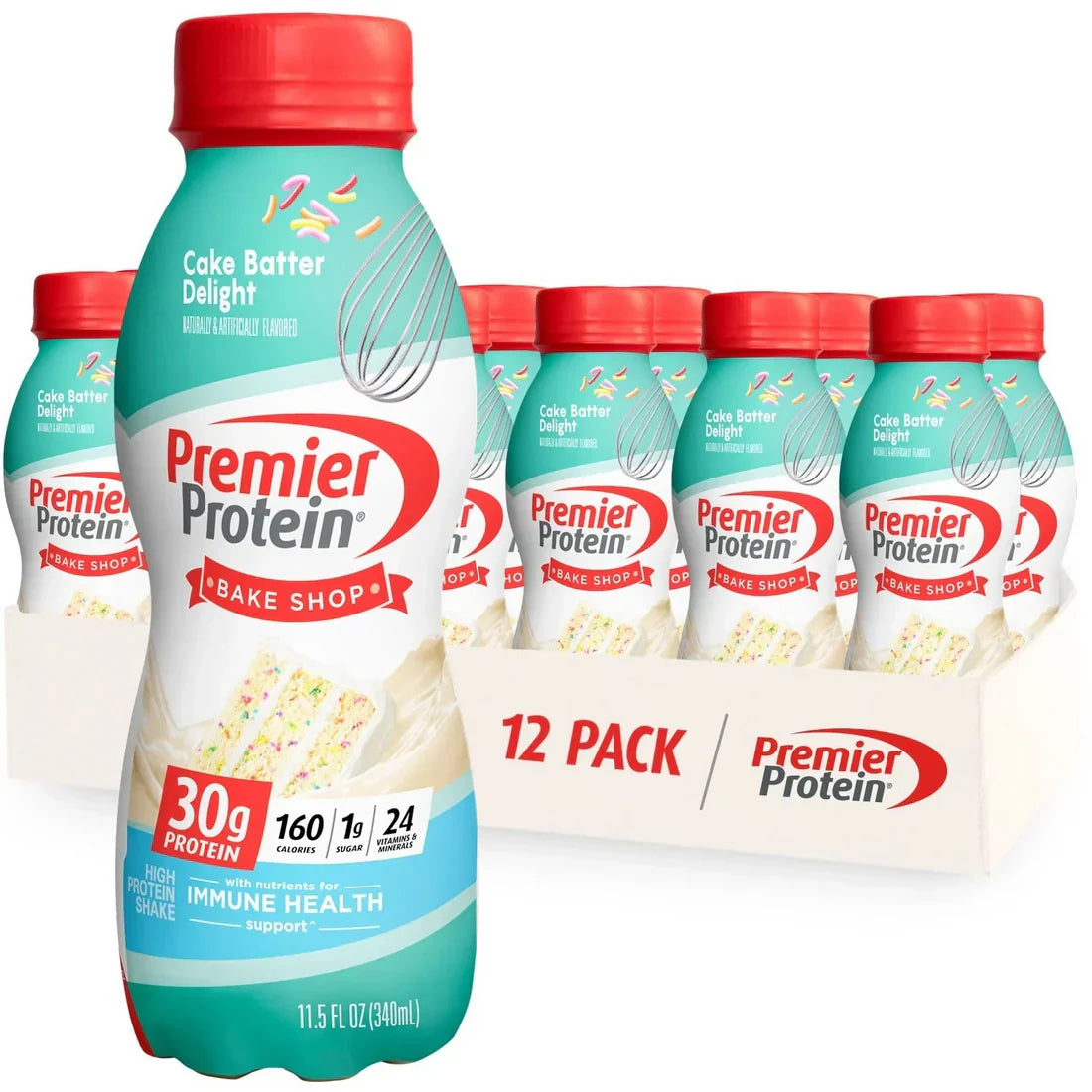 Premier Protein 30g Protein Shake (New Limited-Time Flavors) - Lactose Free, Nutrients to Support Immune Health