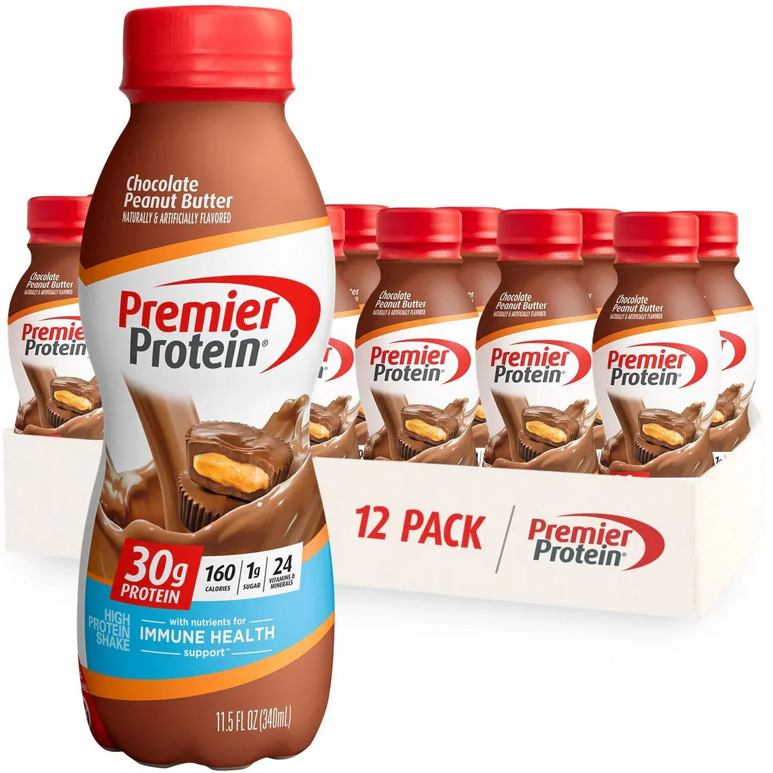 Premier Protein 30g Protein Shake (New Limited-Time Flavors) - Lactose Free, Nutrients to Support Immune Health