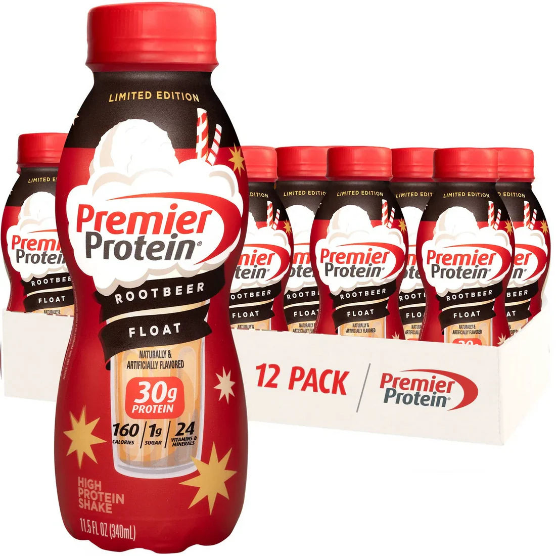 Premier Protein 30g Protein Shake (New Limited-Time Flavors) - Lactose Free, Nutrients to Support Immune Health