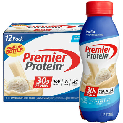 Premier Protein 30g Protein Shake (New Limited-Time Flavors) - Lactose Free, Nutrients to Support Immune Health